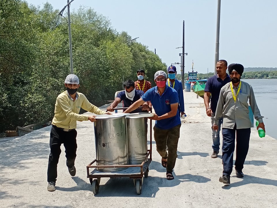 COVID-19 relief ration distribution
